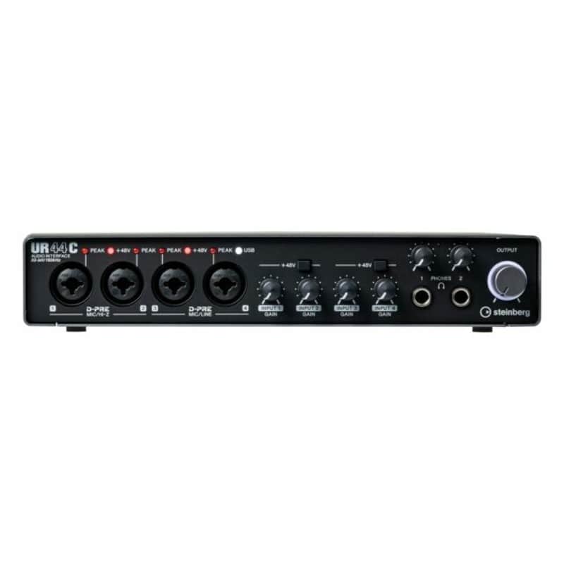 Steinberg UR44C 6-In 4-Out USB-C Audio Interface - 32-bit 192kHz, DSP Effects image 1