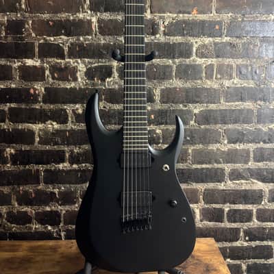 Ibanez RGDRB71-BKF Iron Label (USED) image 2