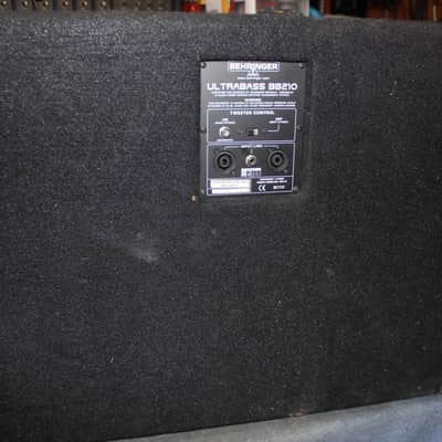 Behringer BB210 Ultra Bass/2x10 with Bugera Speakers and | Reverb