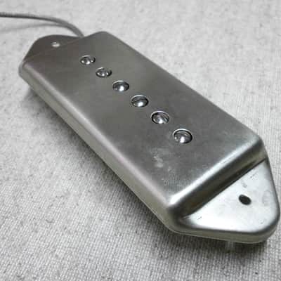 Q pickups DOG EAR P90 Pickup 1pc Bridge or Neck BLACK/CHROME/NICKEL/RAW NICKEL Casino Riviera Wildcat ES-330 Gibson Epiphone 50s 60s image 2