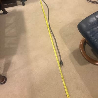 Hammond/Leslie 6 Pin Male to 6 pin Female Cable - 7 feet image 3