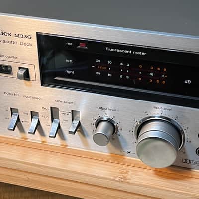 Technics RS-M33G Cassette Deck | Vintage Hi-Fi Tape Deck | Cleaned & Restored image 9