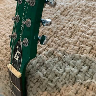 BRAND  new never played 2007 - 2008 Gretsch G5135 Electromatic G. Love Signature Corvette Phili-Green with Competition Stripe 2020 - image 24