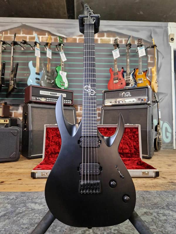 Solar A2.6C Carbon Black Matte 2021 Electric Guitar | Reverb Canada