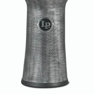 Latin Percussion LP World Beat FC Mech 11 Djembe Synthetic Grey (LP726G) image 2