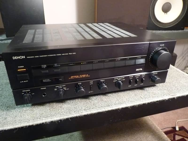 Denon PMA-1520 Integrated Amp - 120 Watts RMS x 2 - Digital Analog