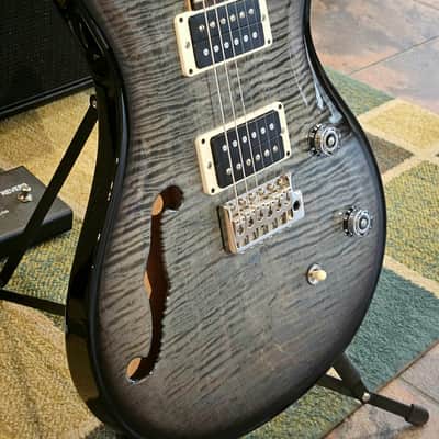 PRS CE 24 Semi-Hollow 2025 Faded Blue Smokeburst image 4