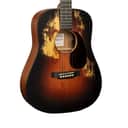 Martin D Jr E StreetLegend Burst Acoustic Electric Guitar