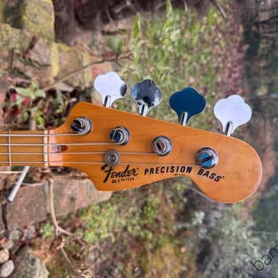 1979 Fender Precision Bass - Morocco Red - International Color Series - OHSC image 2