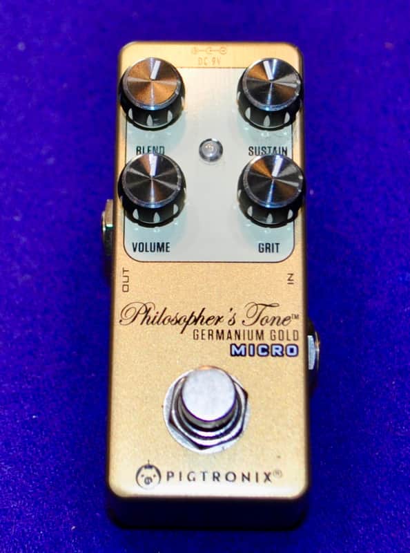 Pigtronix Philosopher's Tone Germanium 2010s - Gold image 1