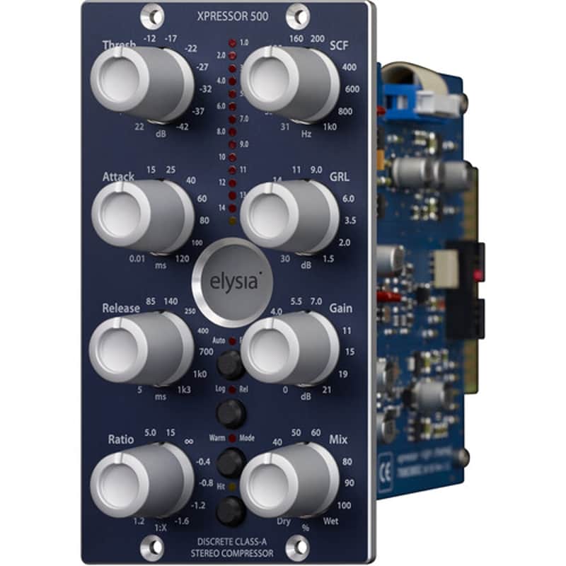 Elysia xpressor 500 Series Discrete Class-A Stereo Compressor Module image 1