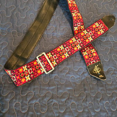 Vintage 1960's Ace Jimi Hendrix "Woodstock" Guitar Strap image 1
