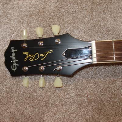 Epiphone (IBG) Les Paul Standard Cherry Burst with Case image 4