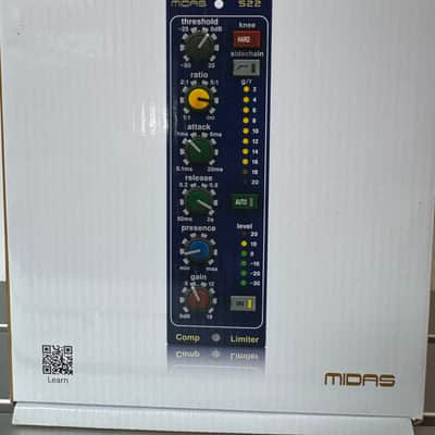 Midas 522 500 Series Compressor Limiter Module 2010s - Blue image 5