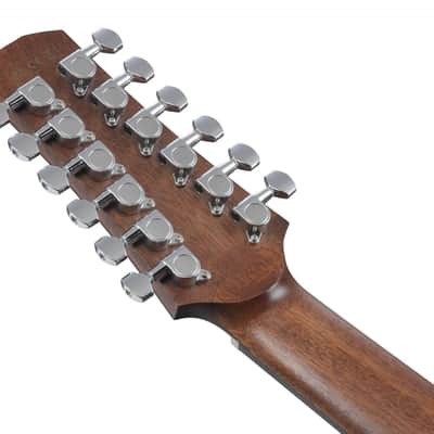 Ibanez AAD1012E-OPN Advanced Acoustic AAD Acoustic Guitar 12-String - Open Pore Natural image 8