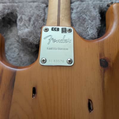 Fender Limited Edition Exotic Collection American Vintage '59 Pine Stratocaster. Includes case etc image 7