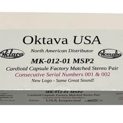 Oktava - MK-012-01 MSP2 - Consecutive Serial Numbers - Extremely RARE Stereo Pair - 2026 - Black - New image 3