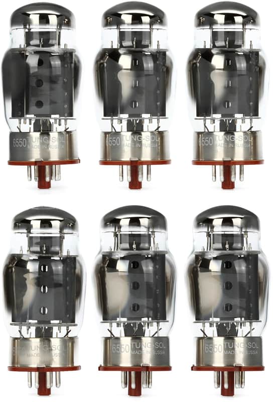 Tung-Sol 6550 Power Tubes - Matched Sextet image 1