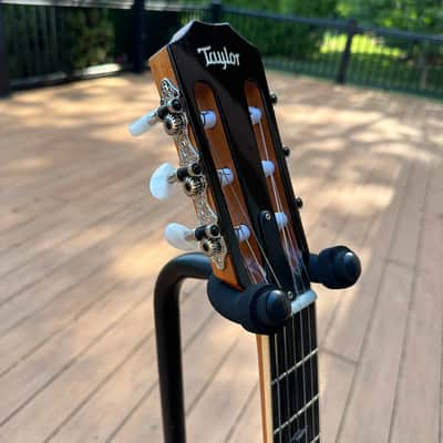 Taylor 814ce-N 2019 Grand Auditorium Classical Nylon Acoustic-Electric Guitar (with Case) - Natural image 3