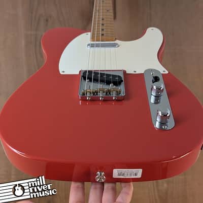 Fender Vintera '50s Telecaster – Fiesta Red –Gig Bag – Used Excellent image 7
