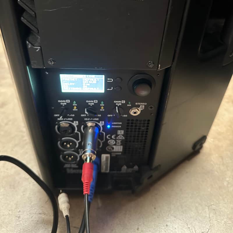 2010s QSC K12.2 2-Way 2000-Watt 12″ Active Loudspeaker Black