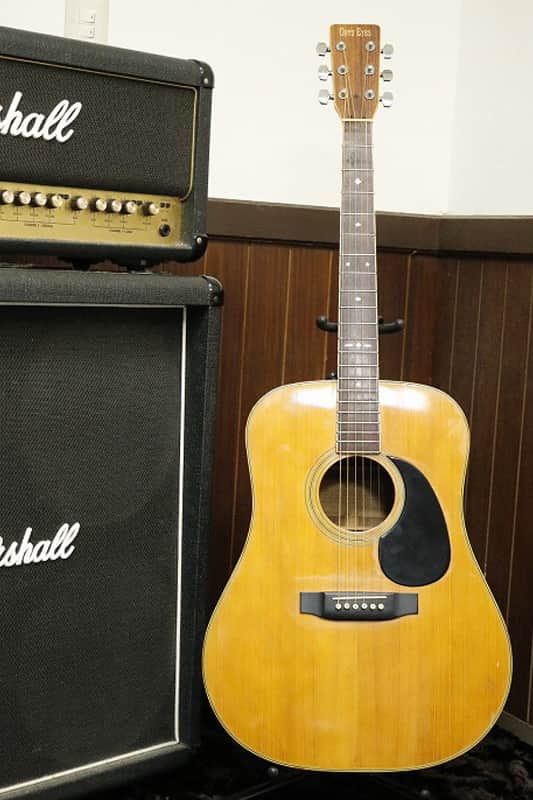 Vintage Tokai '80s made Japan made Acoustic Guitar Cat's Eyes CE-300 Made in Japan image 1