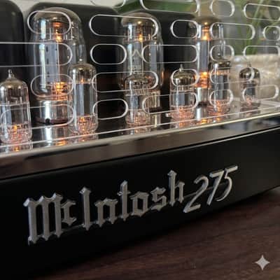 💎Custom Hand-Finished Acrylic Dust Cover💎for Original 60s McIntosh MC275 Amp💎 image 6