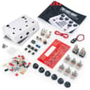 StewMac Two Kings Boost Pedal Kit, With White Enclosure, DC Only