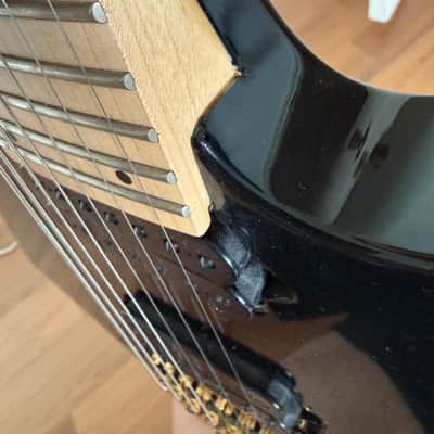 Custom Ibanez 7 string RG752M neck/RG7620 body, Instrumental SFTY pickups image 10