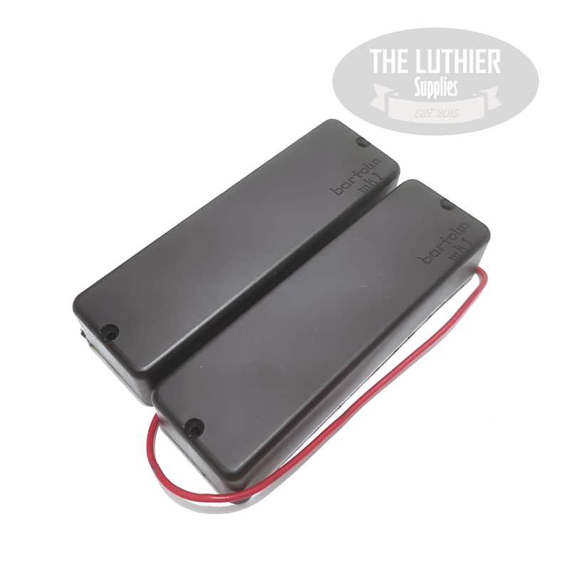 Bartolini MK1 4 Strings Bass Pickup Set Black