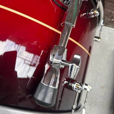 Pearl Reference One 3-pc. Shell Pack (Cymbals and Hardware Not Included), Natural Banded Redburst (RF1C903XPS/C836) image 21