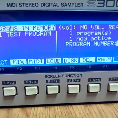 Akai S3000XL MIDI Stereo Digital Sampler 1996 - White image 3