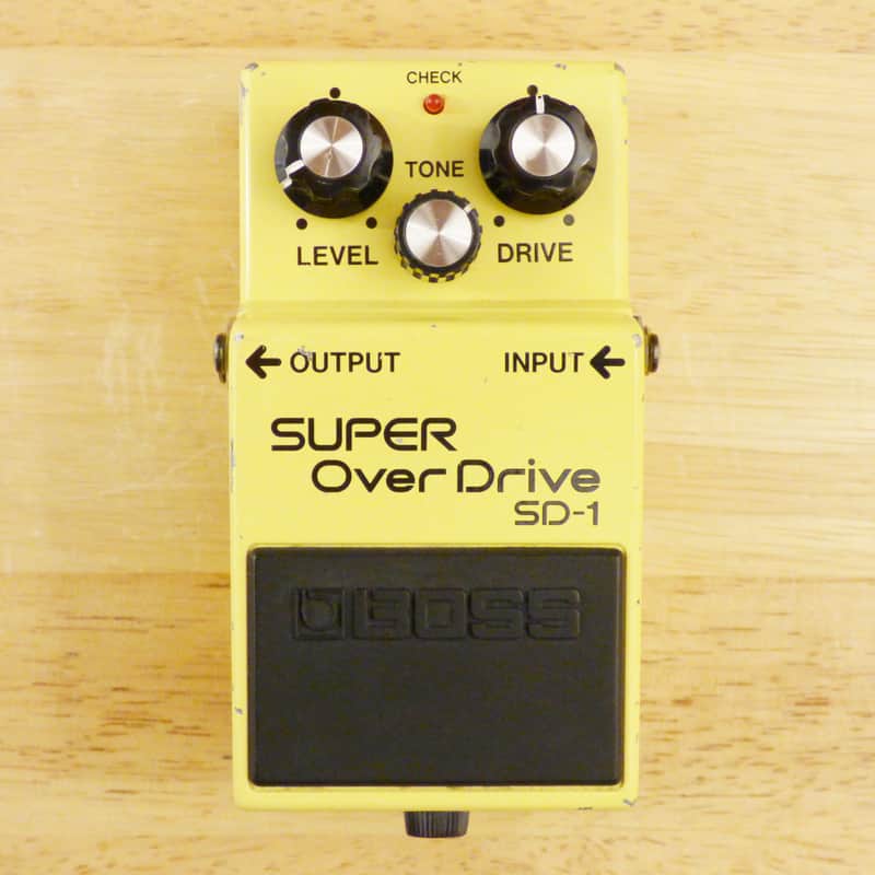 Boss SD-1 Super Overdrive 1981 - 1988 Made In Japan | Reverb Australia