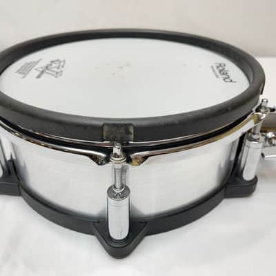 Roland PD-105X V Drum 10" Mesh Head PD105X Silver Chrome image 3