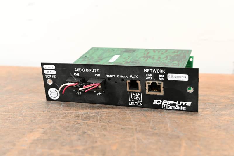 Crown IQ-PIP-LITE Programmable Input Processor IQ Network Input Module CG01C8N image 1
