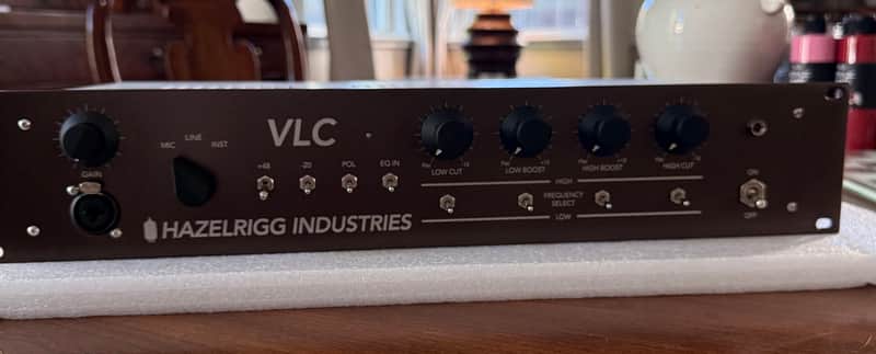 Hazelrigg Industries VLC Vacuum Tube Preamplifier / LC Equalizer 2016 - 2021 - Brown image 1