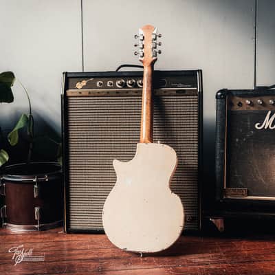 Maton EG75 Super Solid White 1960 image 6
