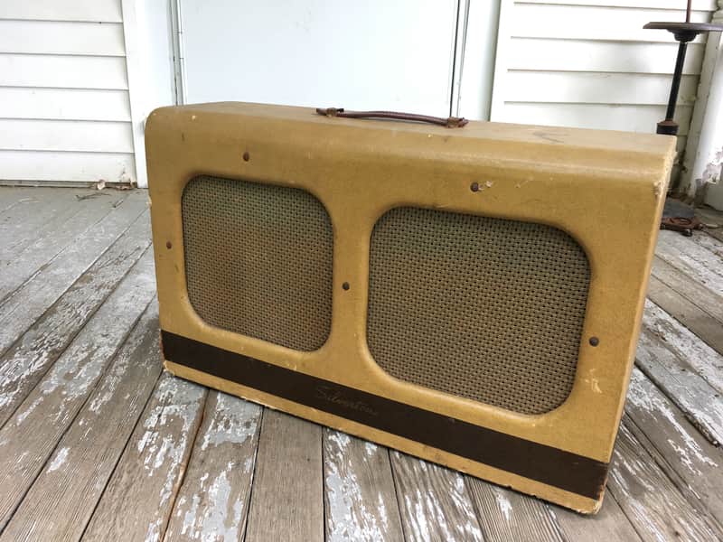 Silvertone Model 1346 Twin Twelve 50-Watt 2x12 Guitar Combo image 1