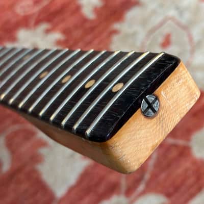 Fender 1959 Esquire Neck - Rosewood Slab Fingerboard w/ Original String Tree image 12