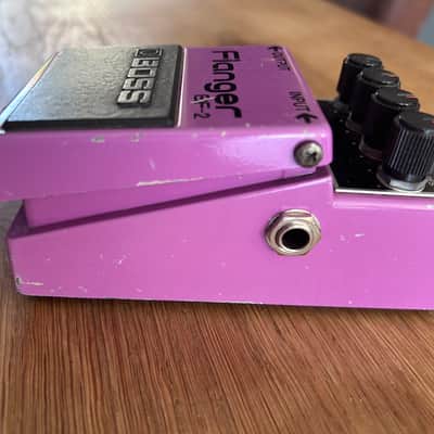 Boss BF-2 Flanger (Black Label) 1983 - Purple Bild 2