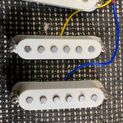 Unmarked Strat Style Single Coil Pickup Set image 1