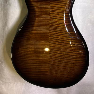 PRS McCarty 594 Hollowbody II 10-Top 2019 - Present - Black Gold Wrap Burst image 2