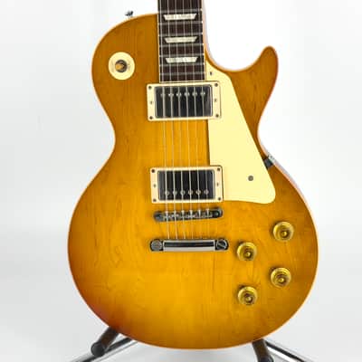 2016 Gibson Custom Shop True Historic Les Paul 1958 Reissue - Vintage Lemon Burst image 4
