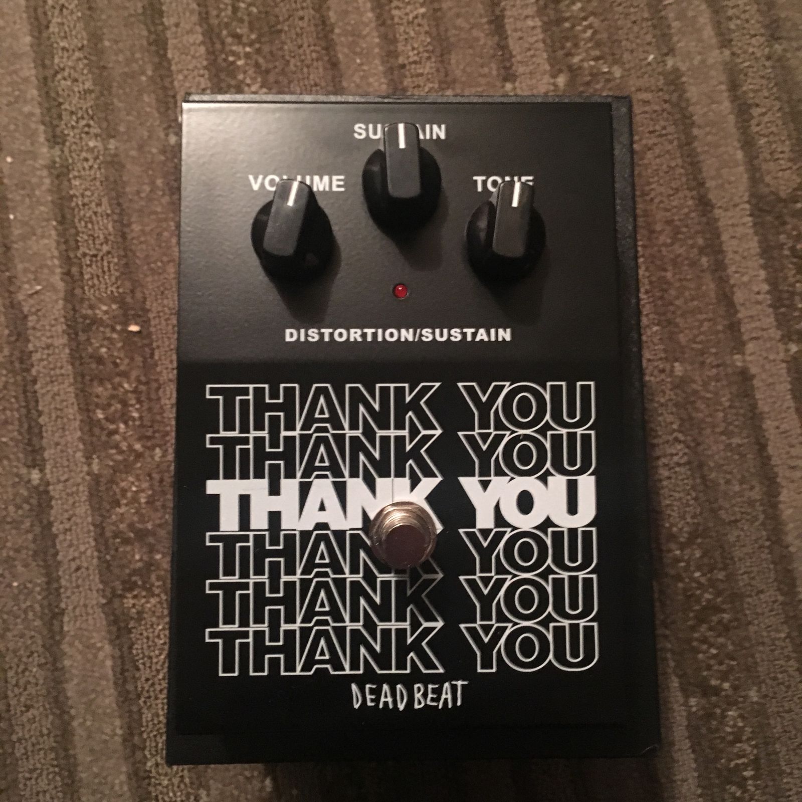DeadBeat Sound Thank You Distortion/Sustainer | Reverb
