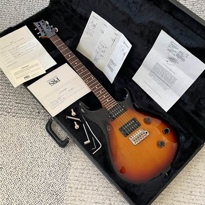 All original 1989 PRS Classic Electric (CE 24) - Vintage Sunburst (w/ case + candies) image 1
