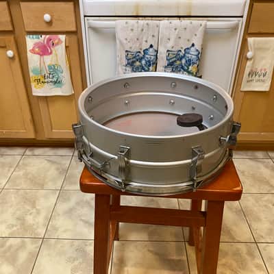 1972 Ludwig No. 404 Acrolite Snare Drum image 4