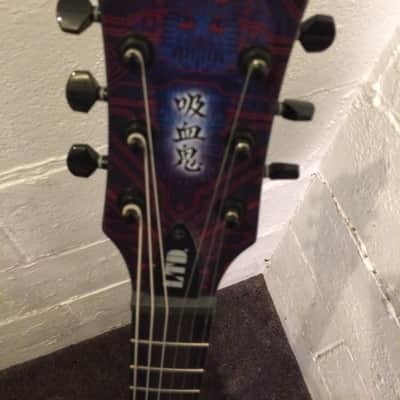 ESP LTD SG Viper Biotech Limited Edition Custom Graphics Guitar EMG's LVIPERVBT image 7