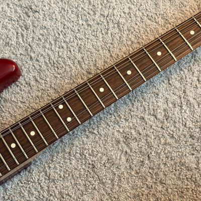 Fender USA Highway One Stratocaster HSS with Rosewood Fretboard - Midnight Wine Transparent image 6