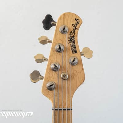 Ernie Ball Music Man Stingray 5 Bass with a Birdseye Maple Neck in Sunburst - 1991 image 12