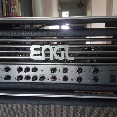 Rarest Engl Savage 120 mark I-Verified 1994-2nd year of production+flight case Worlds Best Metal Amp image 22